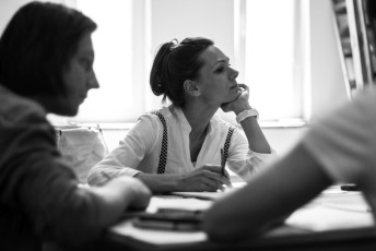 P.U.N.T.S. - Zuzana Ščerbová, "čtená", foto: B. Kudelová