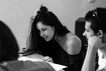 P.U.N.T.S. - Eva, "čtená", foto: B. Kudelová