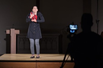 Mistero buffo - Eva Ventrubová, foto: Petra Švehlová