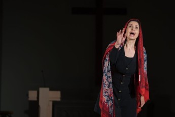 Mistero buffo - Eva Ventrubová, foto: Petra Švehlová